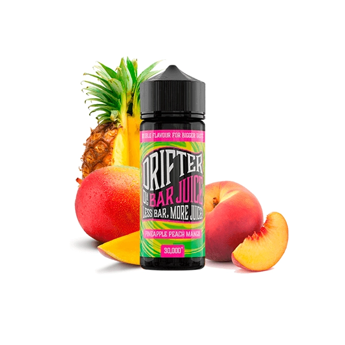 Aroma concentrado Longfill Drifter Juice Sauz bote 24 ml. – Pineapple Peach Mango