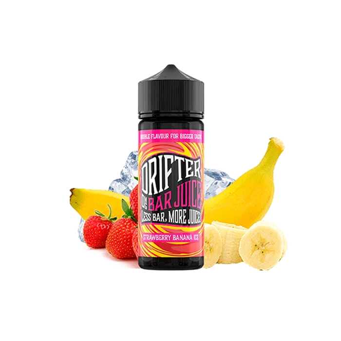 Aroma concentrado Longfill Drifter Juice Sauz bote 24 ml. – Strawberry Banana Ice